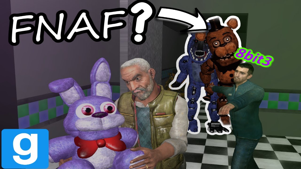 Pracujeme v PIZZERKE I Five Night's at Freddy's 2 /w @8Bit3