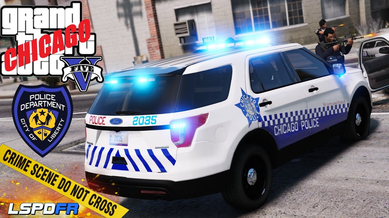 Shots Fired On Officers I need Swat Chicago is No Joke GTA 5 police mods LSPDFR ep 90