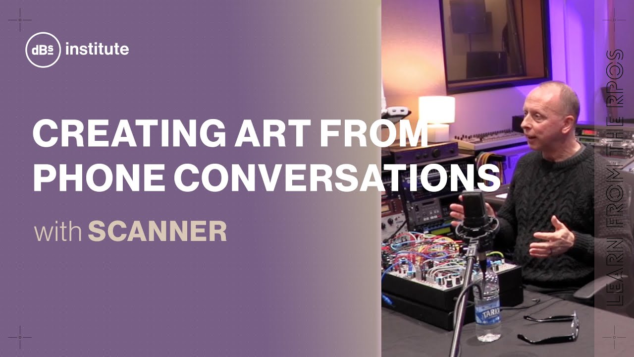 How Robin Rimbaud - aka Scanner - creates art from phone conversations