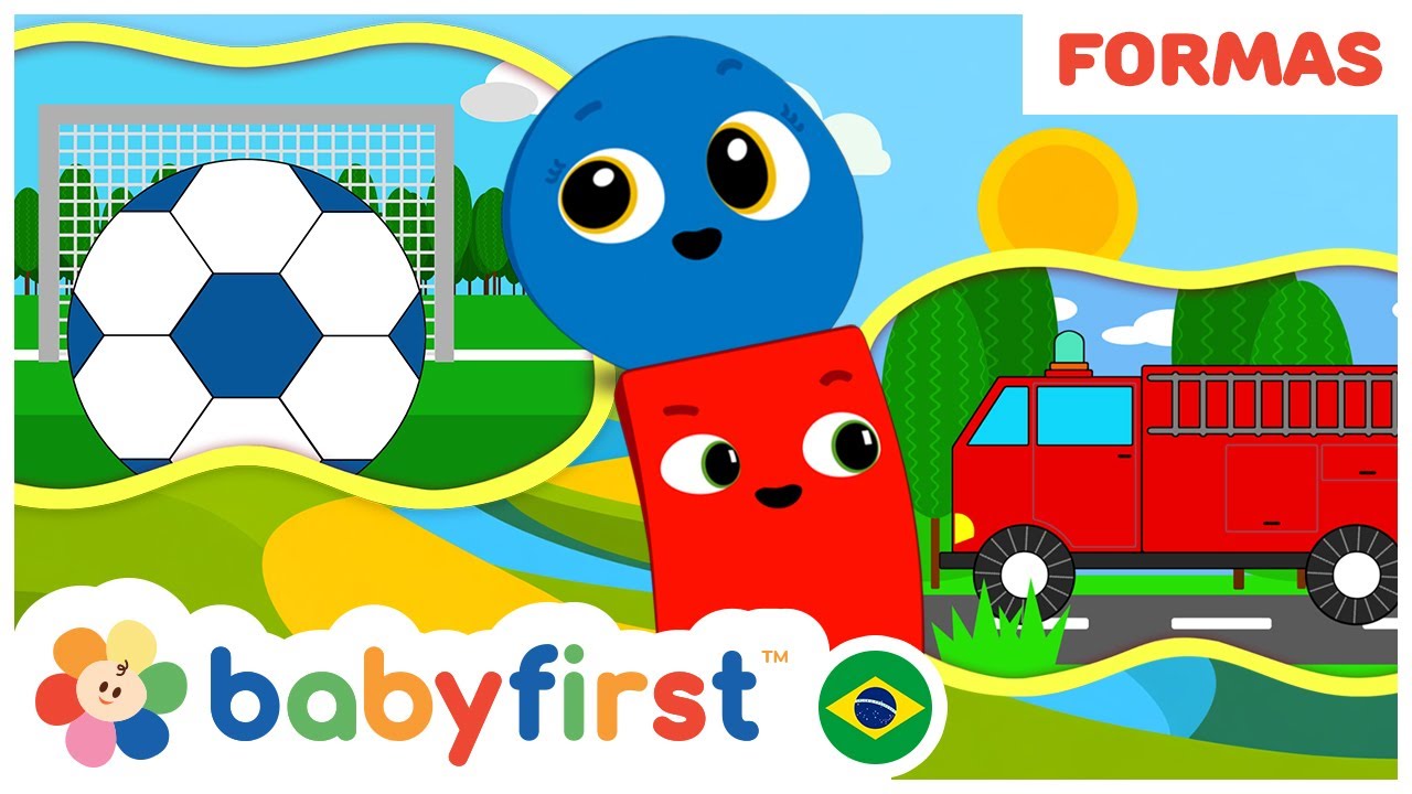 Aprendendo Formas: Geometria Divertida em Português para Crianças! | Escola das Formas | BabyFirst