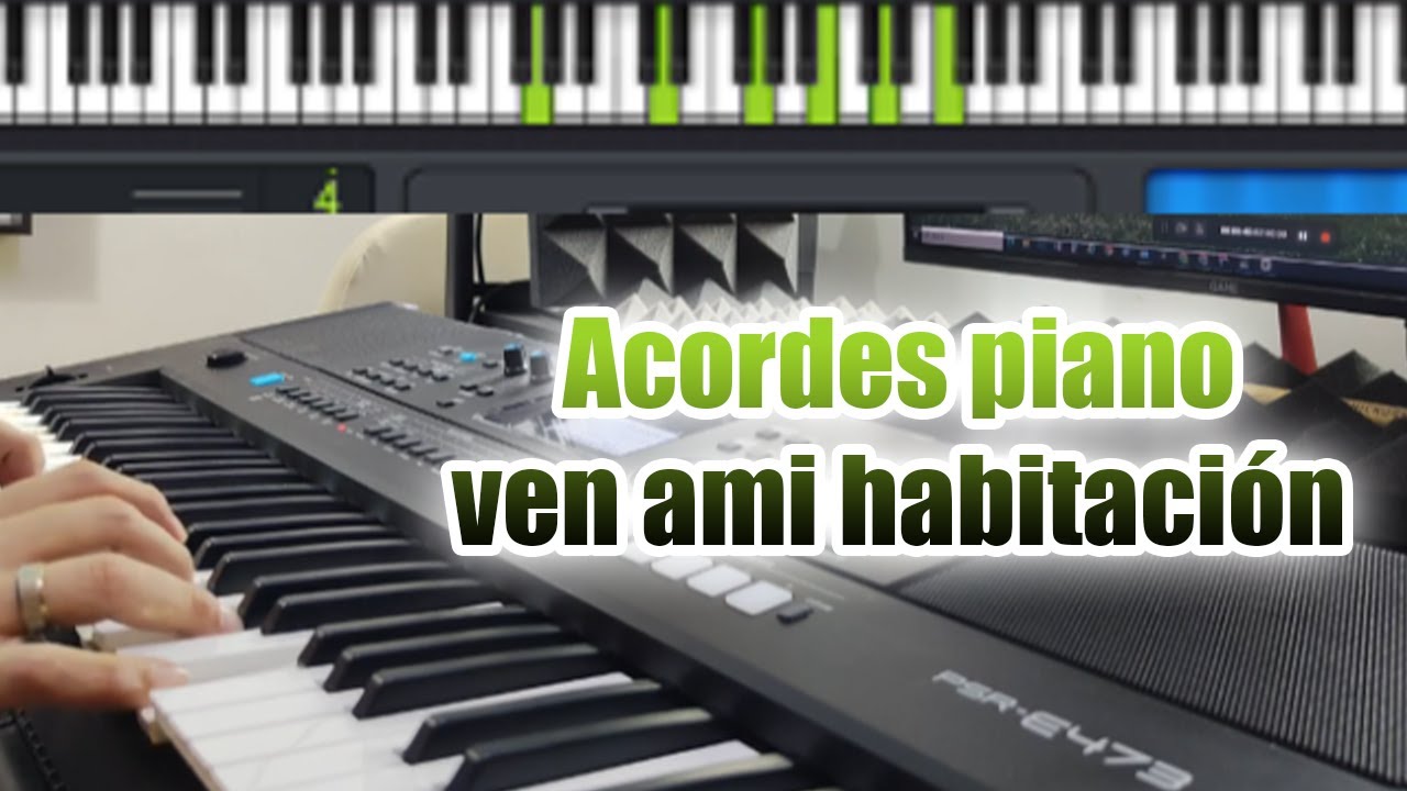 Acordes piano ven a mi habitacion joan de manresa #pianoovenamihabitacion #joandemanresa