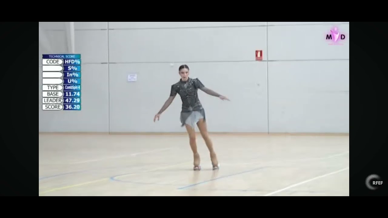 Elna Francès Campeonato de España 2024 disco largo Campeona de España senior 2024