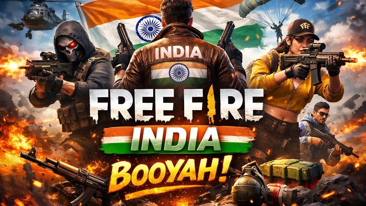 Free Fire India First Booyah💥🧠🔫 how to download free fire india 😱🇮🇳(#freefire#freefireindia#long 