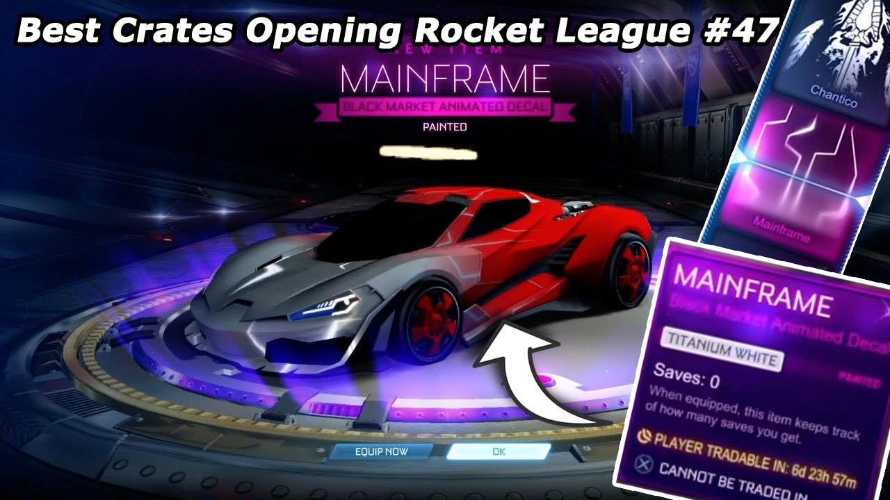 Best Crates Opening Rocket League #47