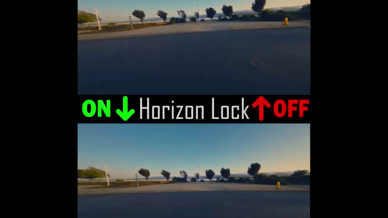 Horizon Lock with ReelSteady GO // ON vs OFF