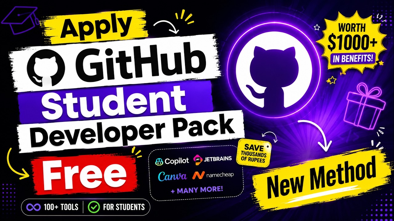 How to Apply GitHub Student Developer Pack | UPDATED | Get BENEFITS