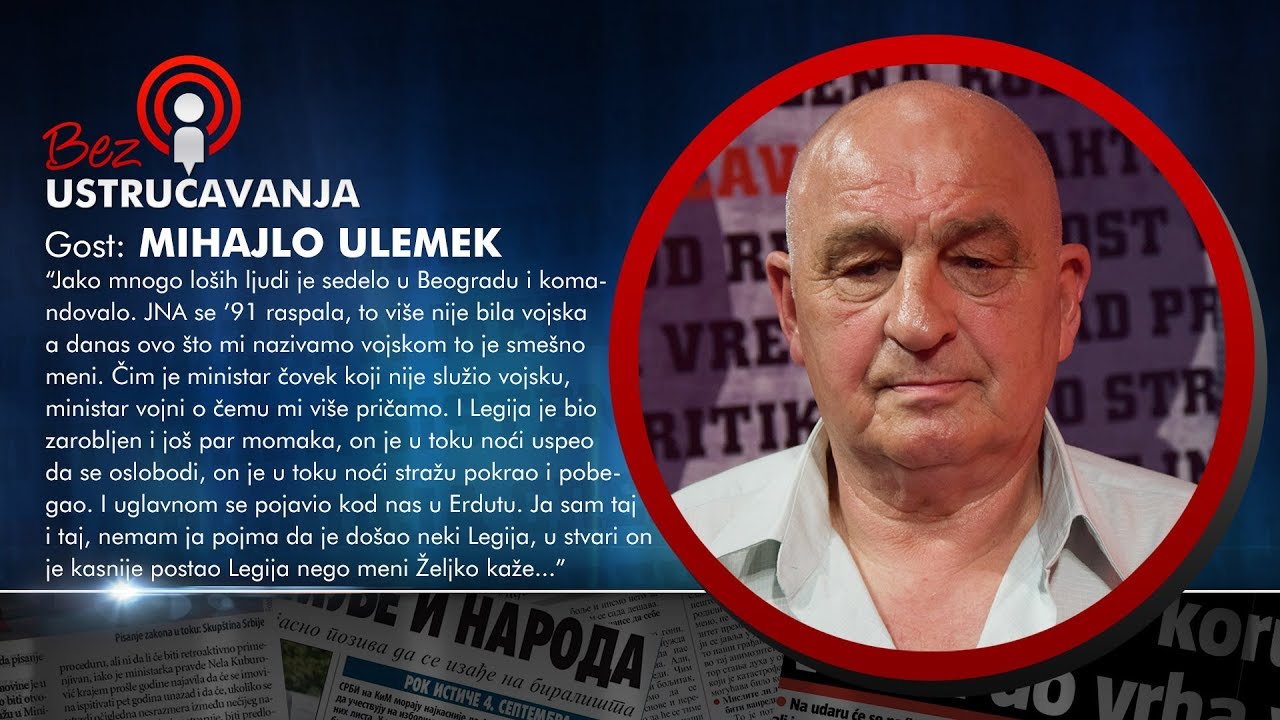 BEZ USTRUČAVANJA - Mihajlo Ulemek: Da Arkan nije upoznao i oženio Cecu danas bi možda bio i živ!