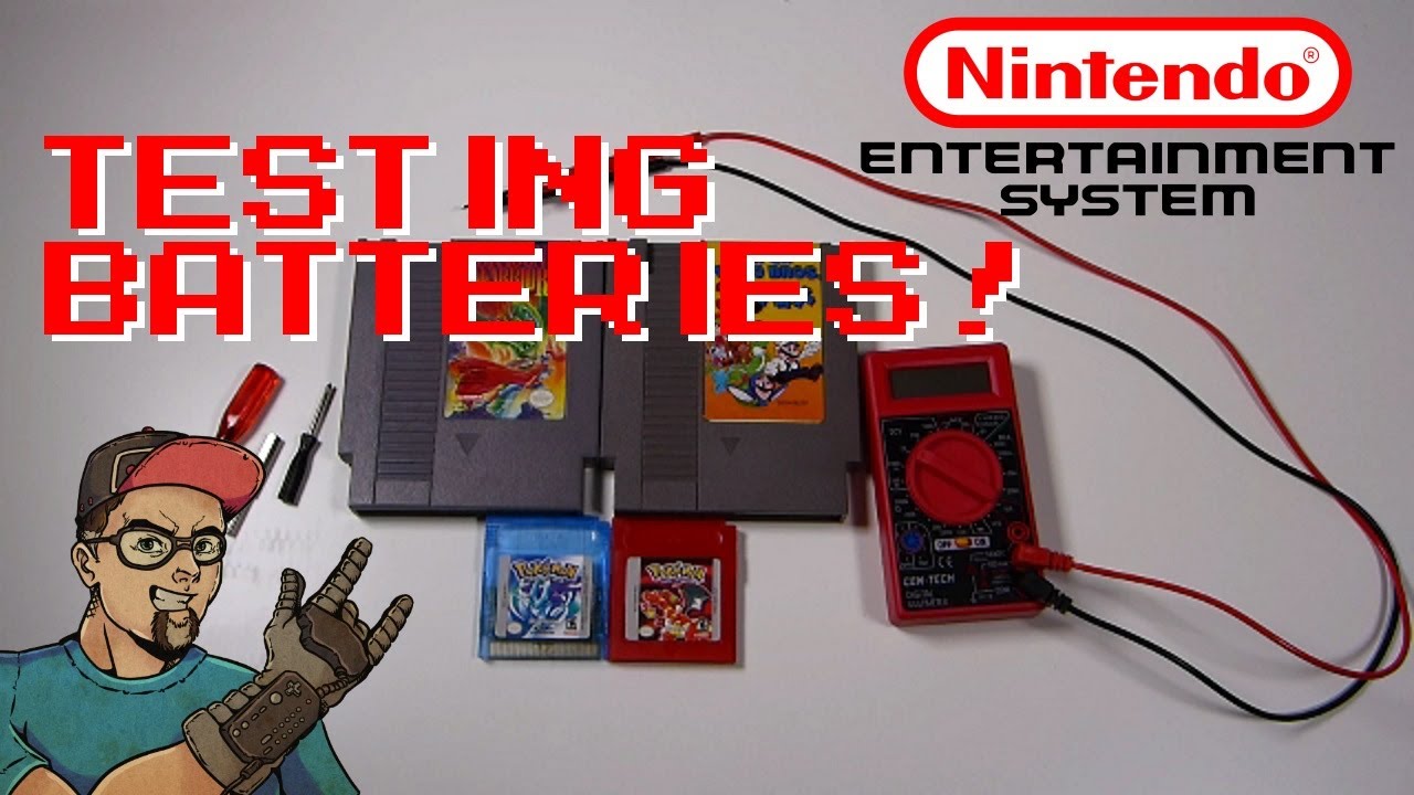 HOW TO TEST GAME SAVE BATTERIES IN NINTENDO CARTRIDGES