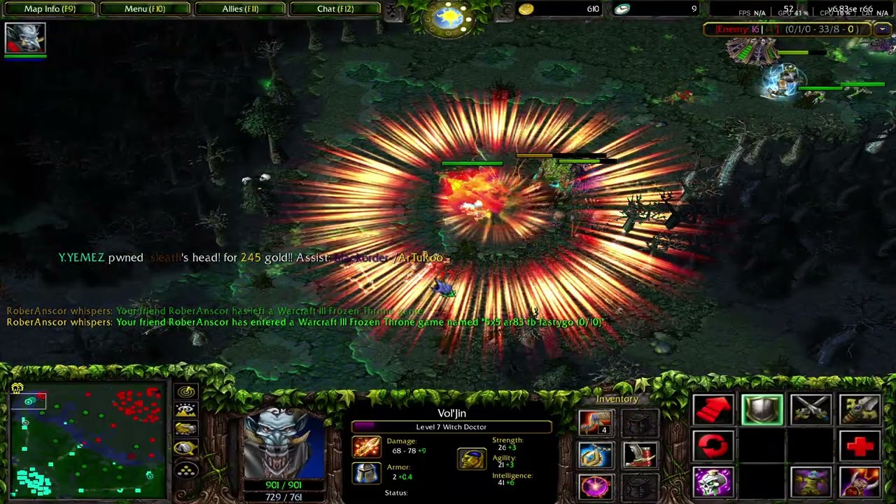 Warkcraft DOTA DOCTOR 05/04/21