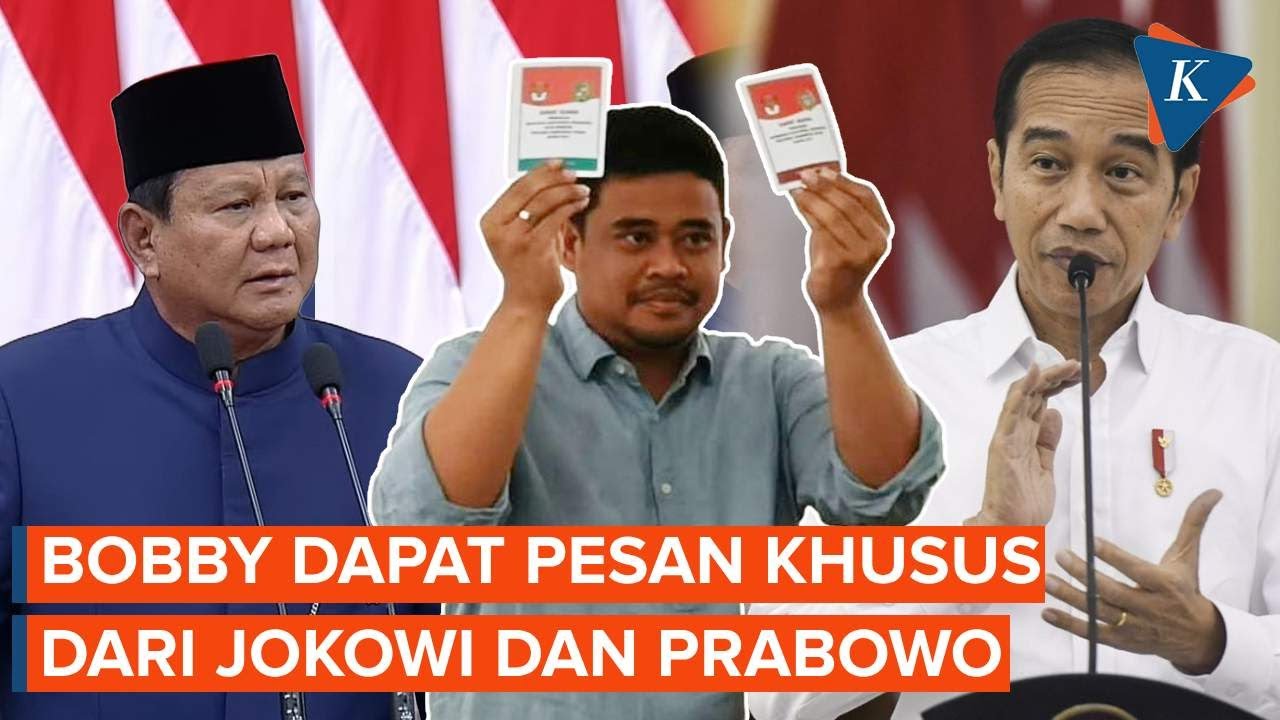 Bobby Nasution Mengaku Dapat Pesan Khusus dari Jokowi dan Prabowo Sebelum Mencoblos