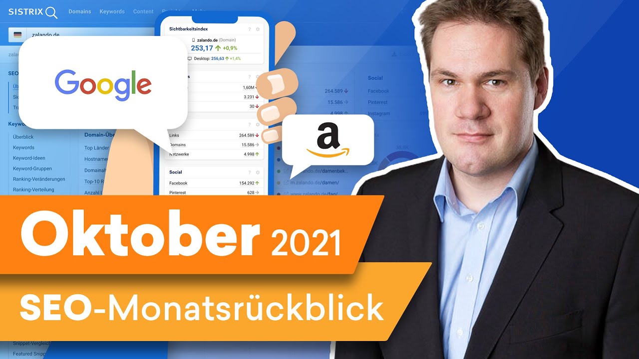 SEO-Monatsrückblick: Die wichtigsten SEO-News aus dem Oktober 2021!