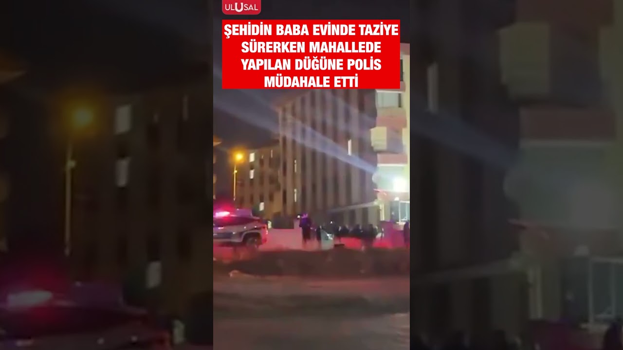 Konya'da şehide saygısızlığı polis affetmedi! D&uuml;ğ&uuml;ne m&uuml;dahale edildi  #shorts #konya #keşfet #asker
