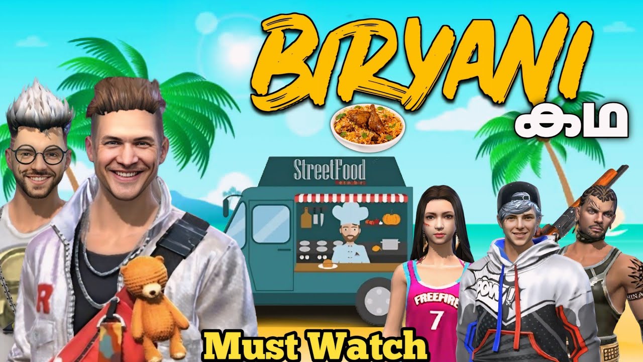 Biryani story🍜😹FREE FIRE FUNNY SHORT FILM MALAYALAM😂😹