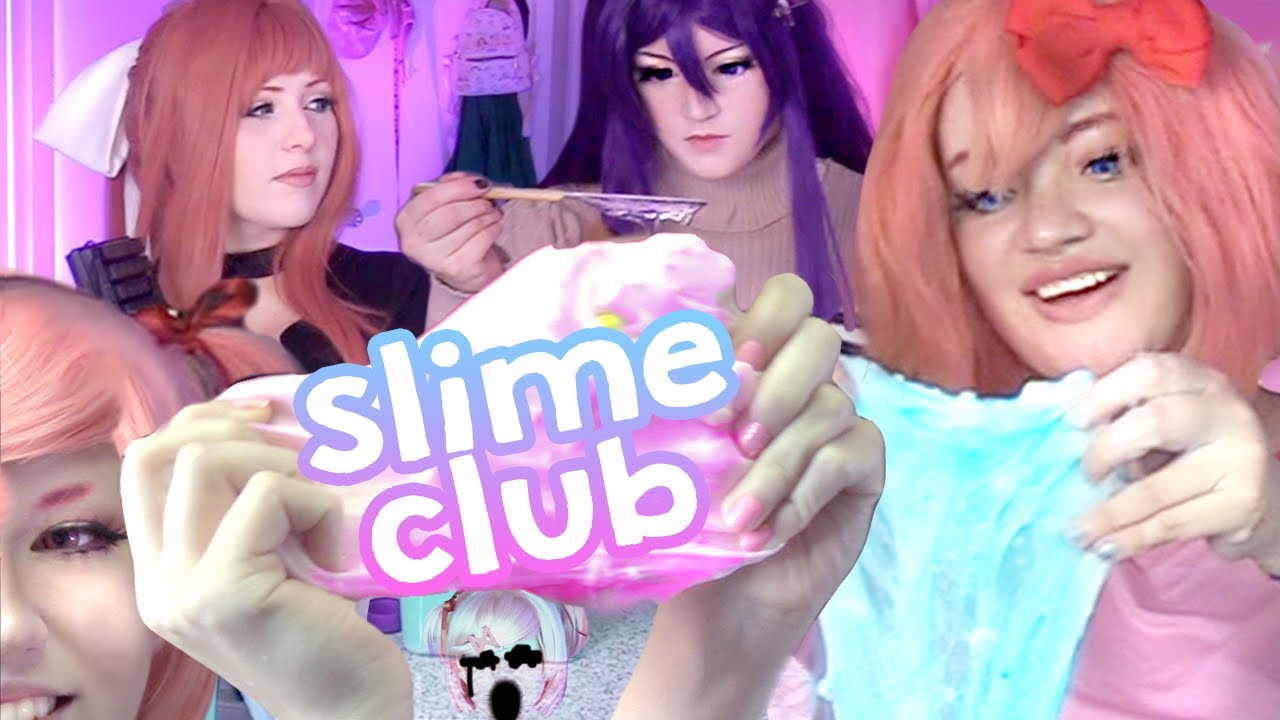 The DDLC Pals Make SLIME (Gone Glitched) [Doki Doki Literature Club Cosplay]