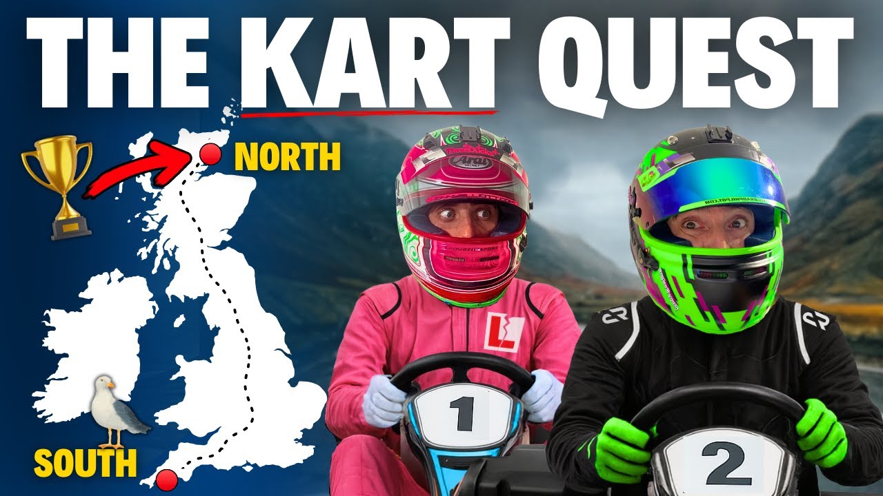 We Raced Go Karts the ENTIRE Length of the UK!