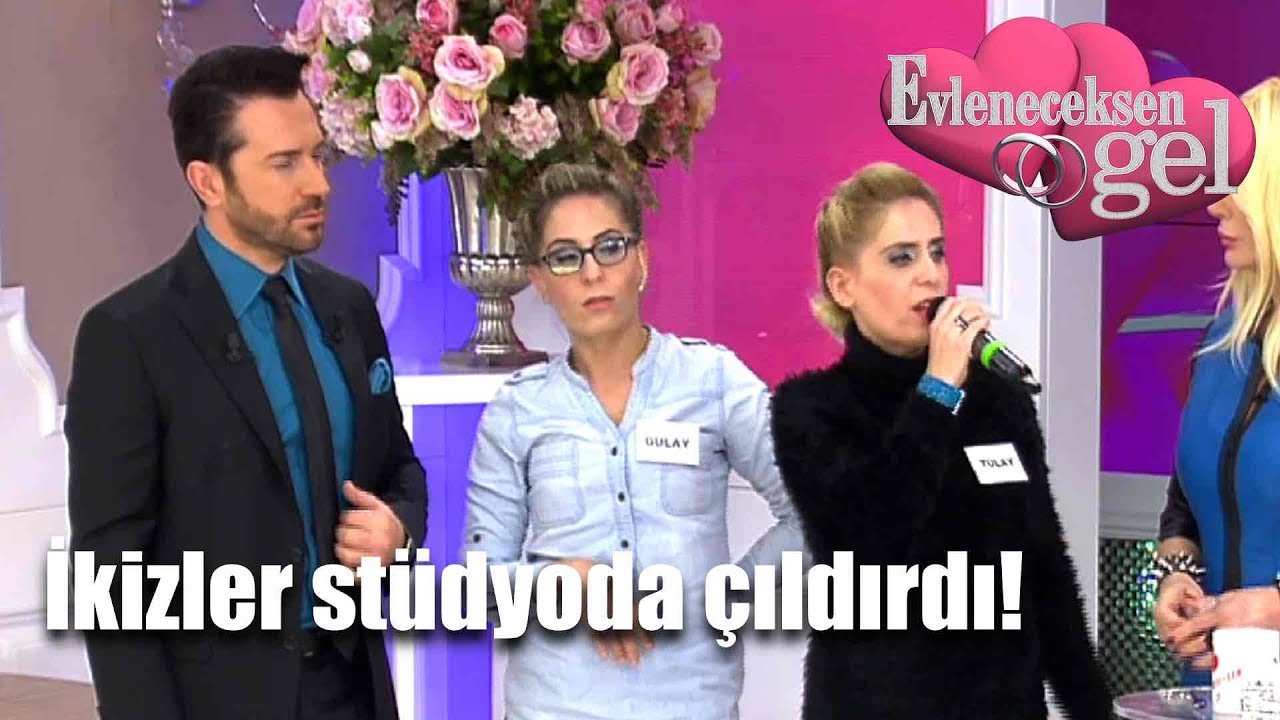 Evleneceksen Gel - İkizler Stüdyoda Çıldırdı!