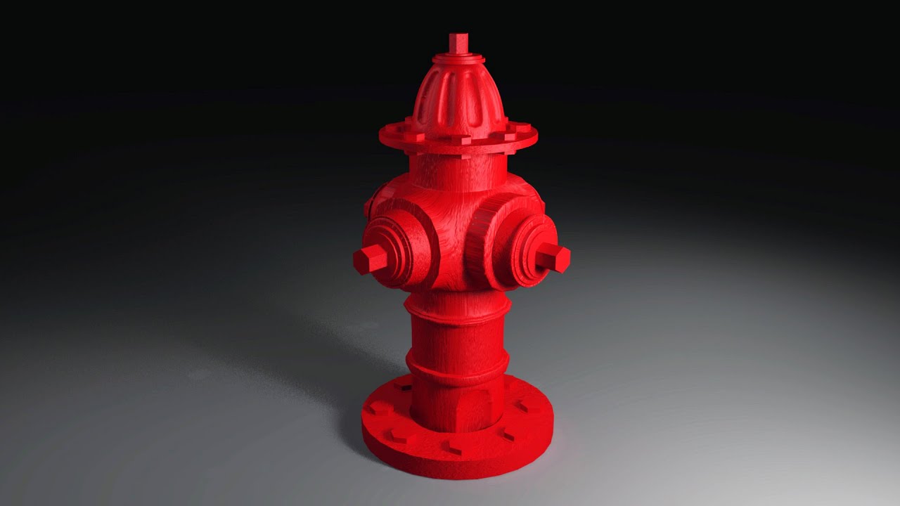 Maya 2016 tutorial : How to model a Fire hydrant