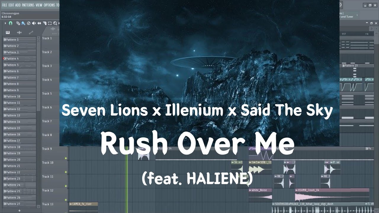 Seven Lions x Illenium x Said The Sky - Rush Over Me (feat. HALIENE) FL Studio Remake