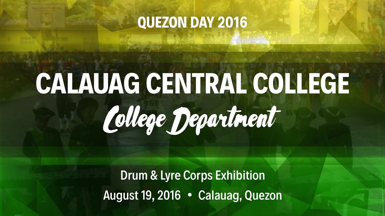 CCC College Department - Quezon Day 2016