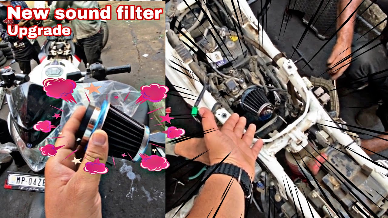 New modified sound filter ￼Bajaj pulsar Ns200 🔥🔥