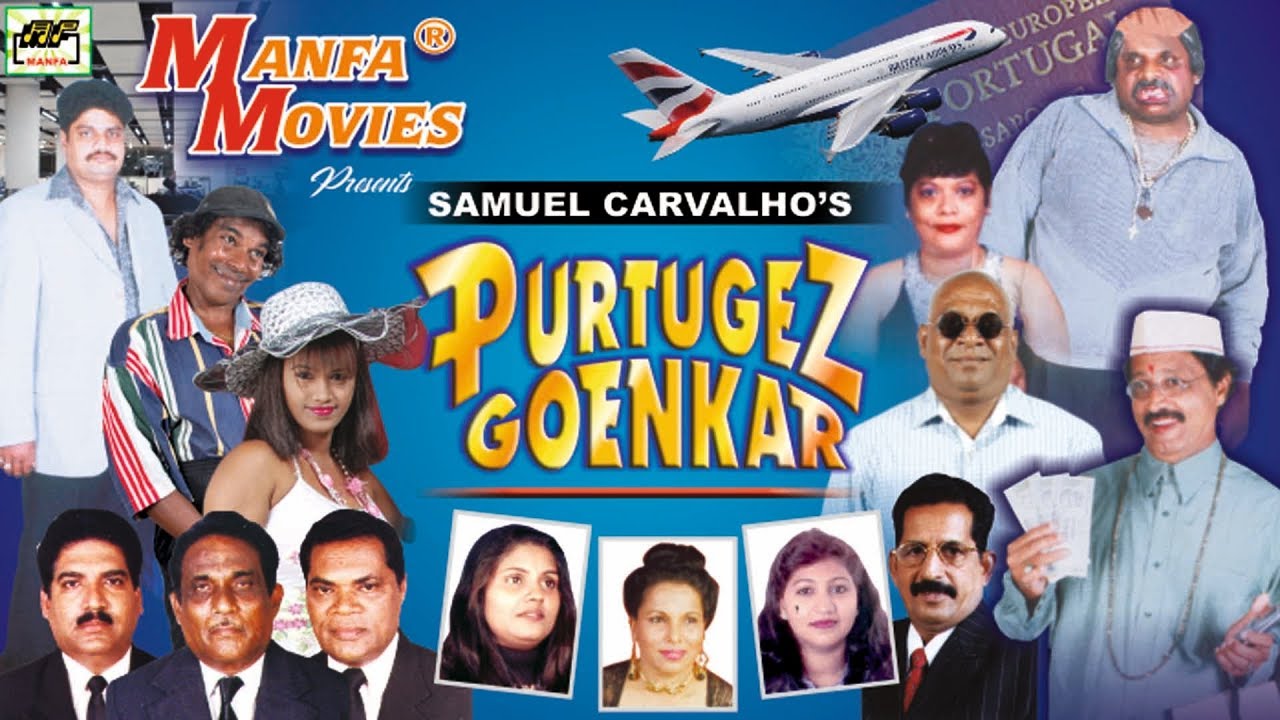 Purtugez Goenkar | Superhit Konkani Movie | Manfa Music & Movies