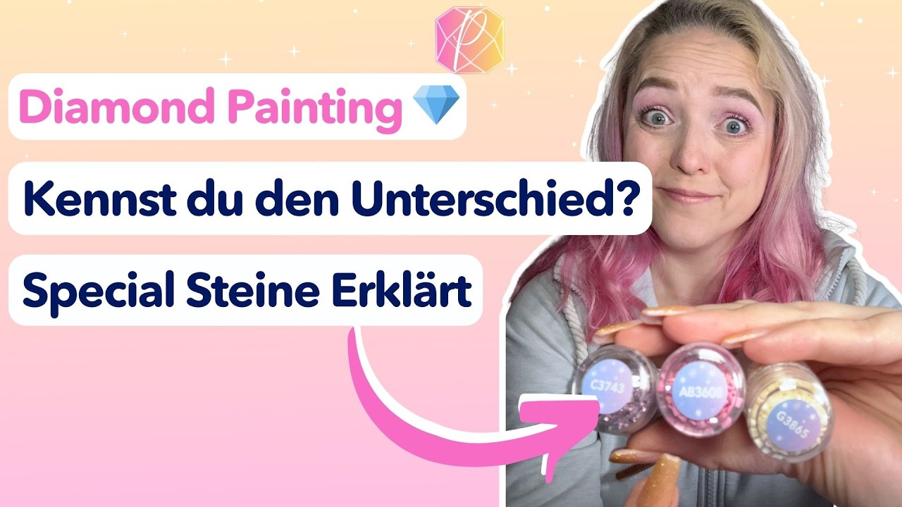 Diamond Painting Anleitung 💎 - SO funktionieren Sonderfarben