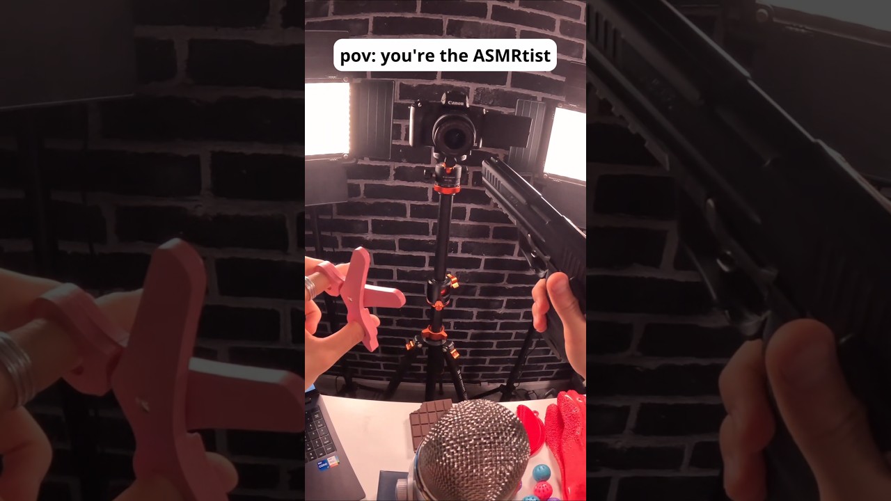 #asmr but... you're the ASMRtist #asmrsounds #pov #gopro #asmrvideo #asmrsleep #asmrcommunity