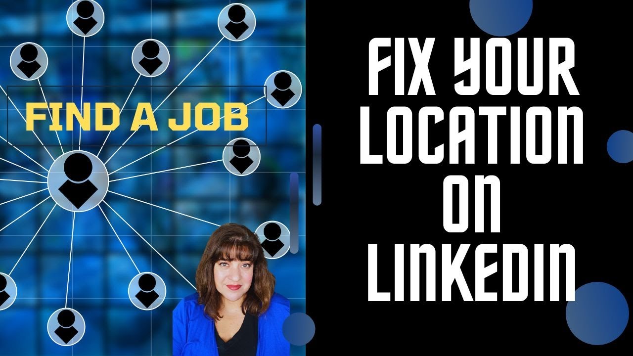 How to fix your location on LinkedIn when searching for a job.