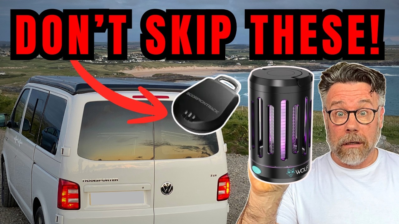24 MUST HAVE Campervan Essentials You Didn't Know You Needed for Van Life