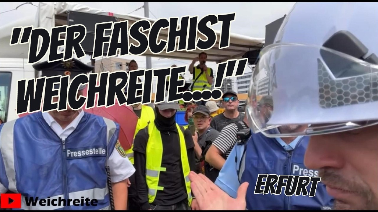 Erfurt Afd Bundesparteitag , Toleranz und Demokratie 04.07.26