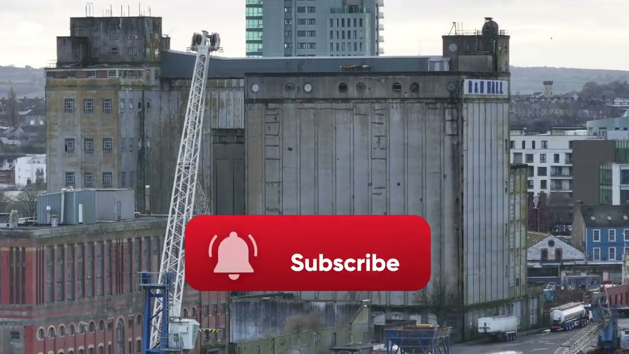 Corks Changing Skyline -  R and H Hall - A historic retrospective