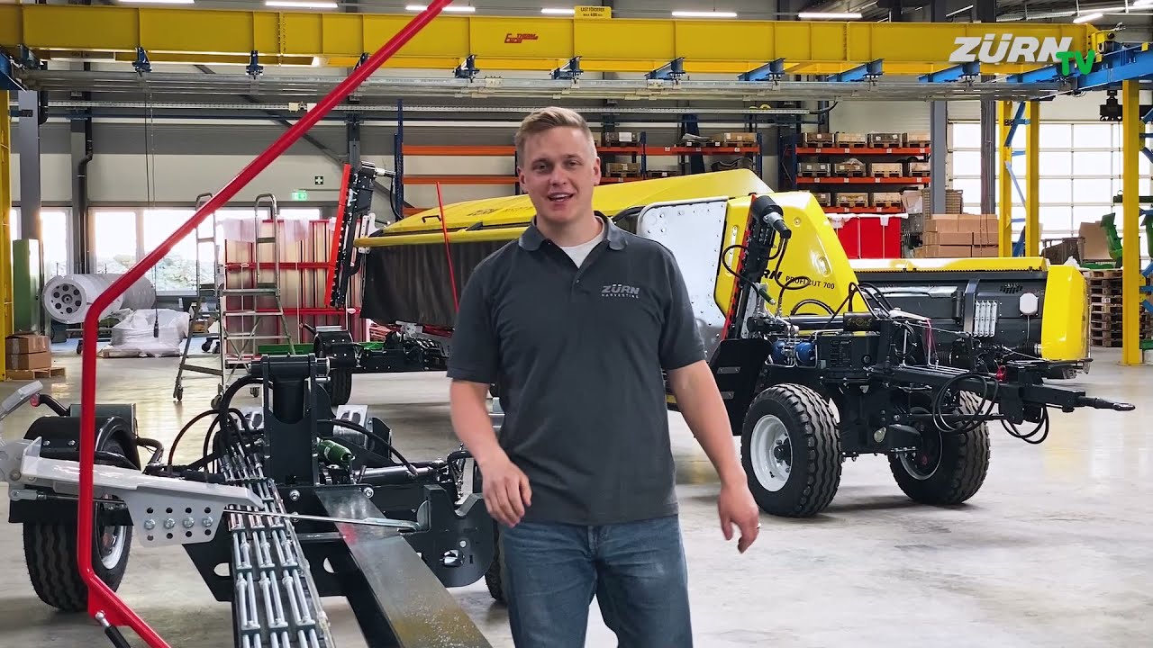 Walkaround DE | Das ZÜRN PROFI CUT Direktschneidwerk für John Deere Feldhäcksler