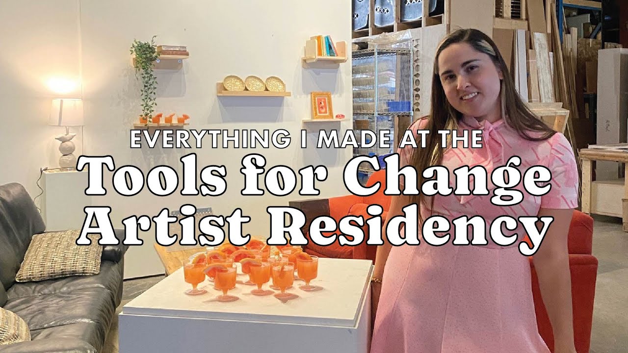 Doing an artist residency. Learning new tools, CNC Router, Laser Cutter, Ceramics and more.