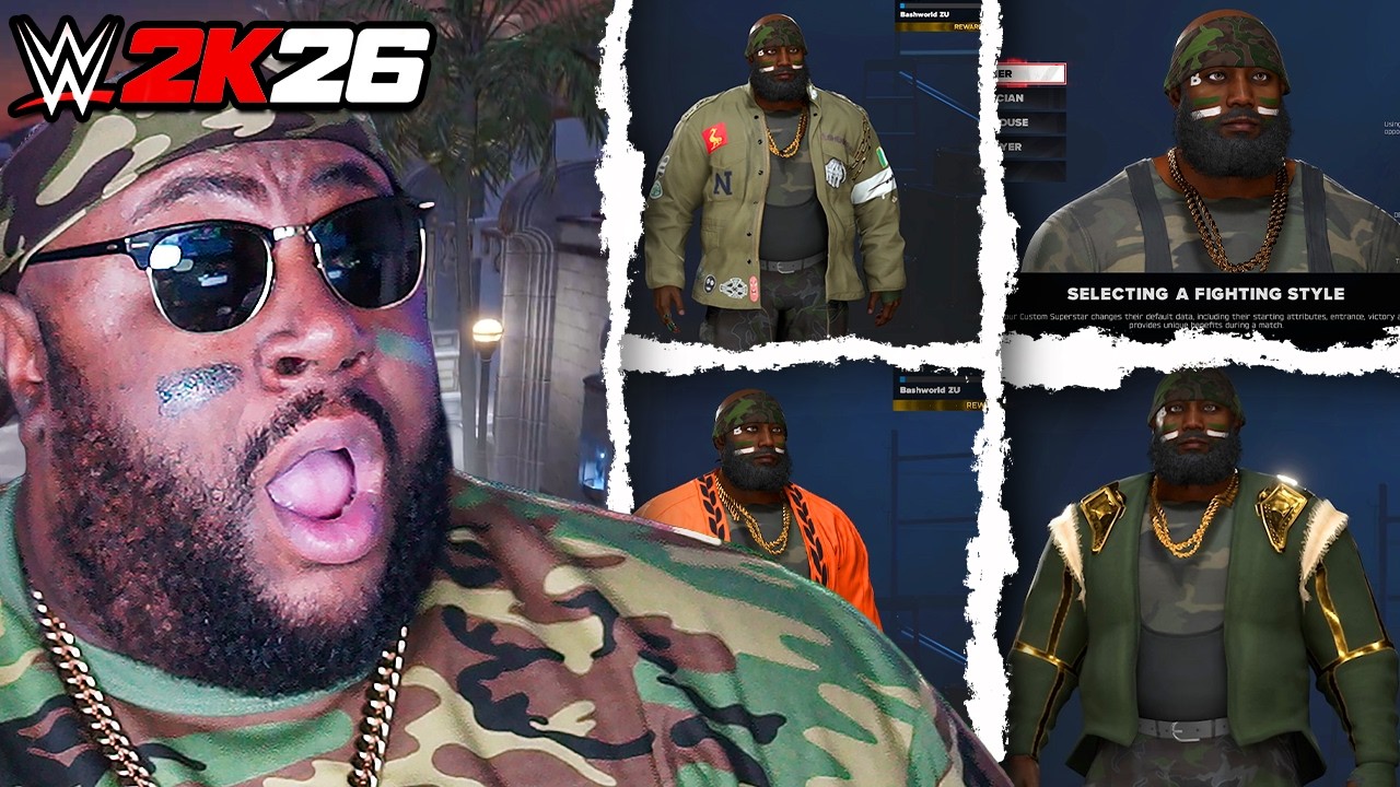 WWE 2K26 Create-A-Superstar FIRST LOOK &ndash; New Features & Customization