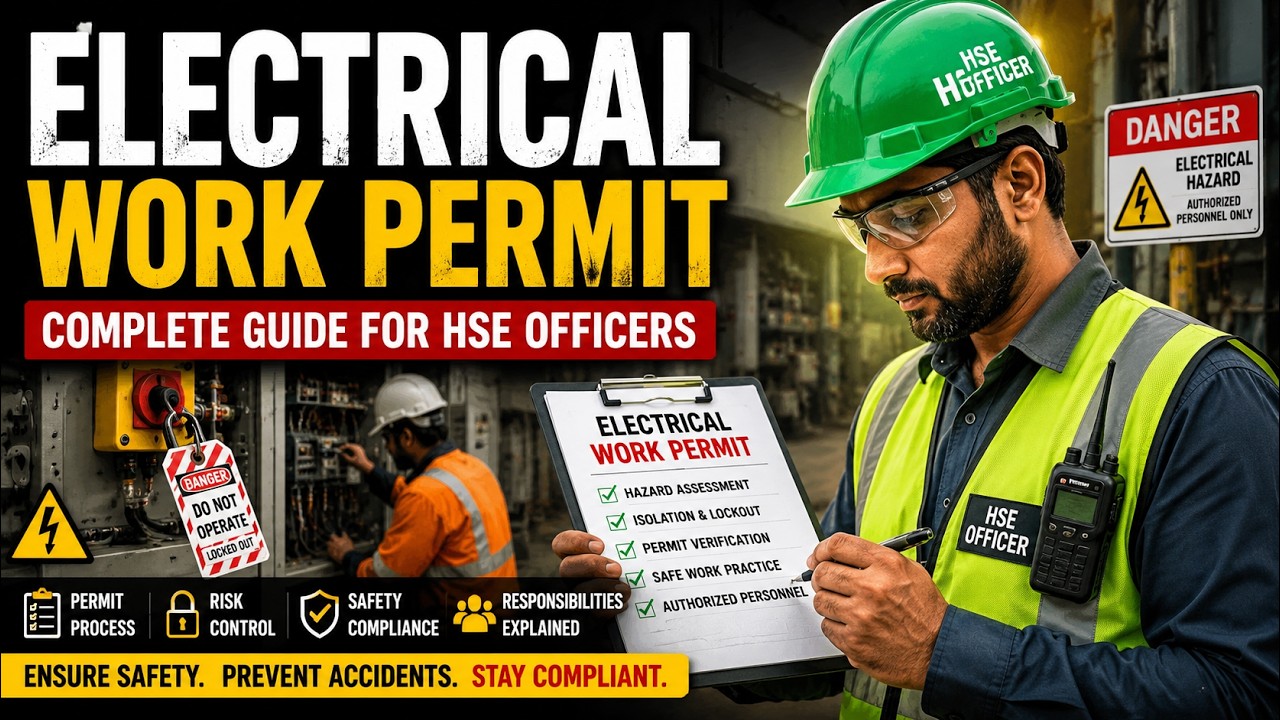 Why Electrical Work Permit is Important | Importance of Electrical Work Permit