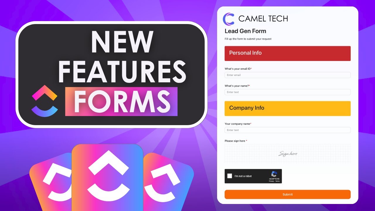 ClickUp Forms Tutorial | Automate Client Intake | New Advanced Updates