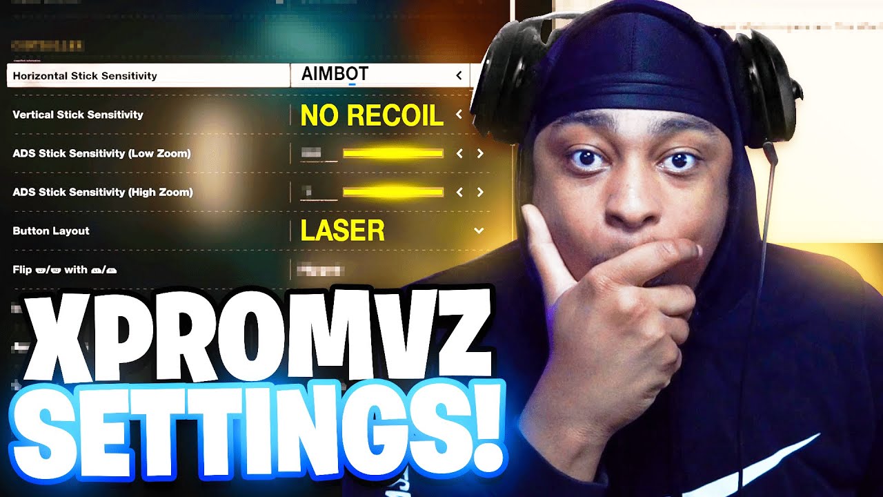 the BEST SETTINGS in BLACK OPS COLD WAR..
