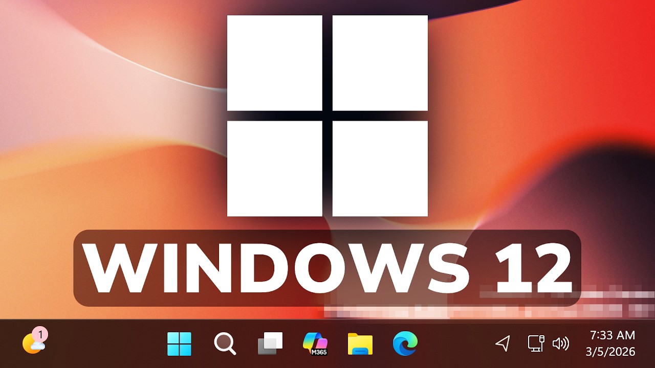 Выход Windows 12 НЕ запланирован на 2026 год.