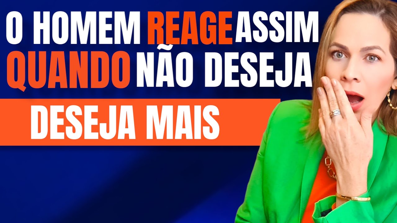 O HOMEM REAGE ASSIM QUANDO NÃO TE DESEJA MAIS | Nelma Albuquerque