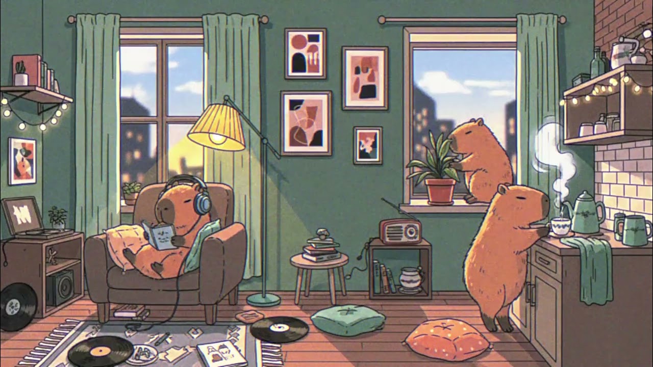 Chill with Capybara | Lofi Music for Study & Focus