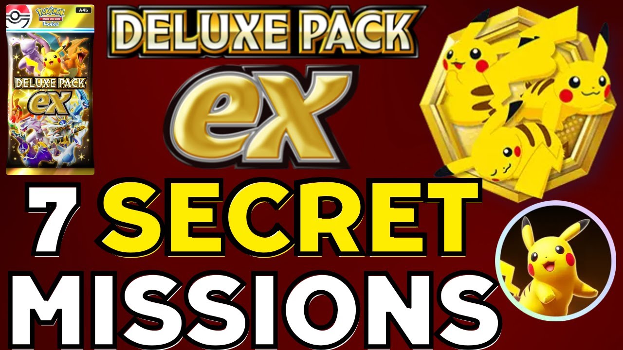 7 секретных миссий Deluxe Pack в TCG Pocket #pokemontcgpocket