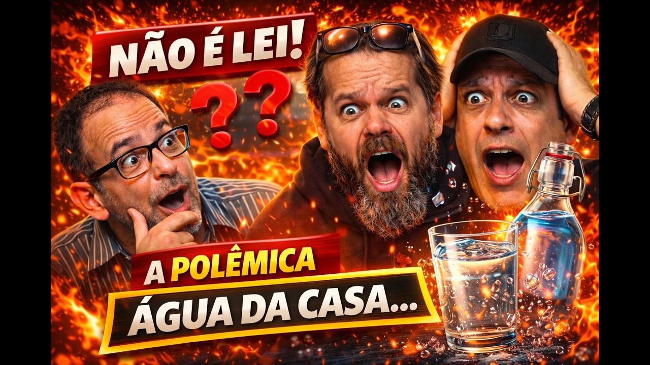 Água da casa é lei?