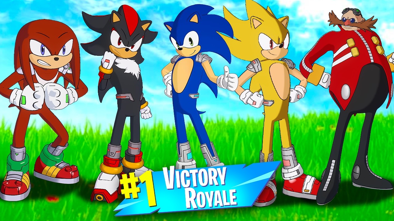 Коллаб Sonic и Fortnite изменил мою жизнь!