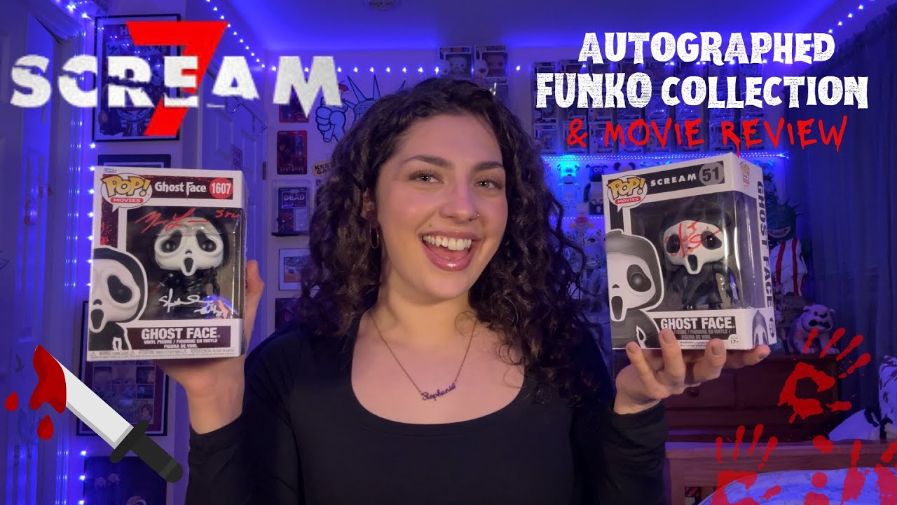КРИК 🔪 Коллекция фигурок Funko Pop с автографами и обзор фильма &laquo;КРИК 7&raquo;🩸
