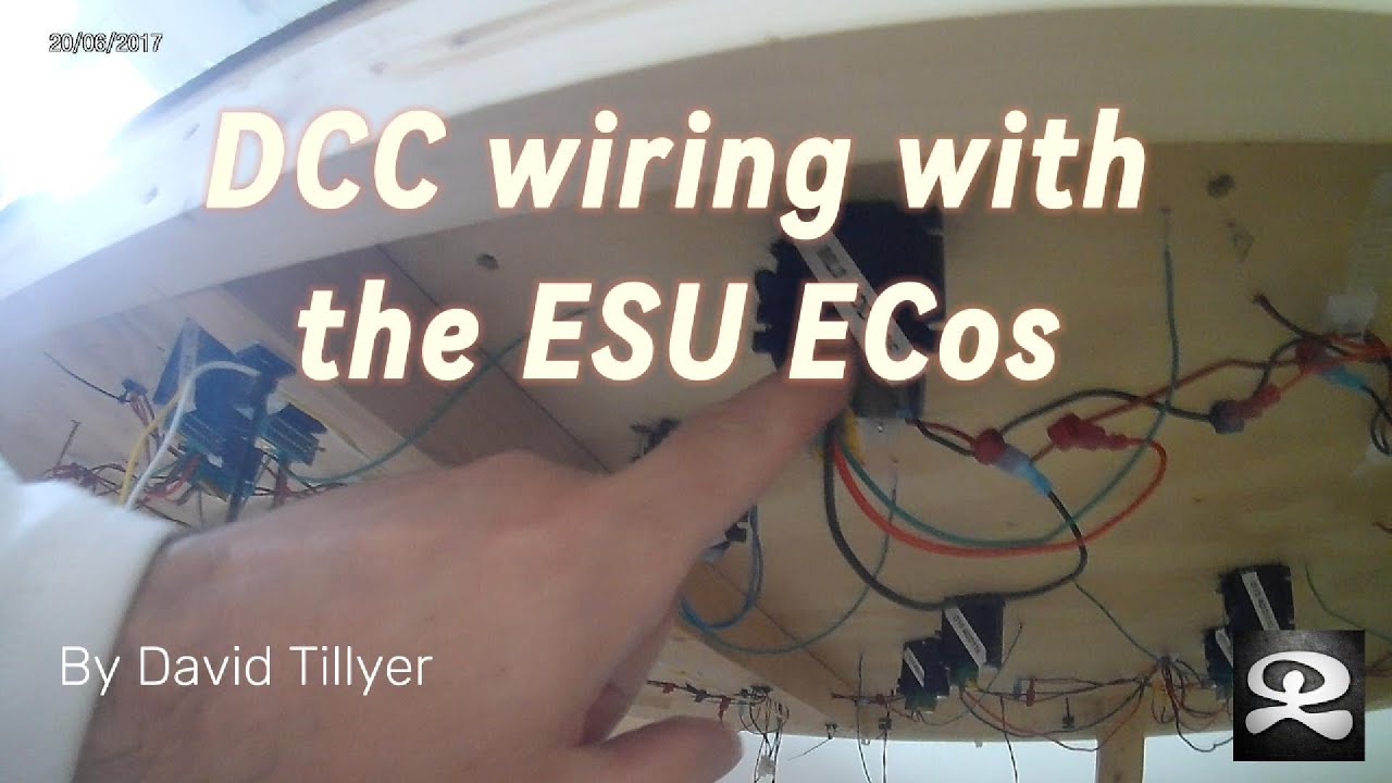 DCC Wiring with ESU ECoS