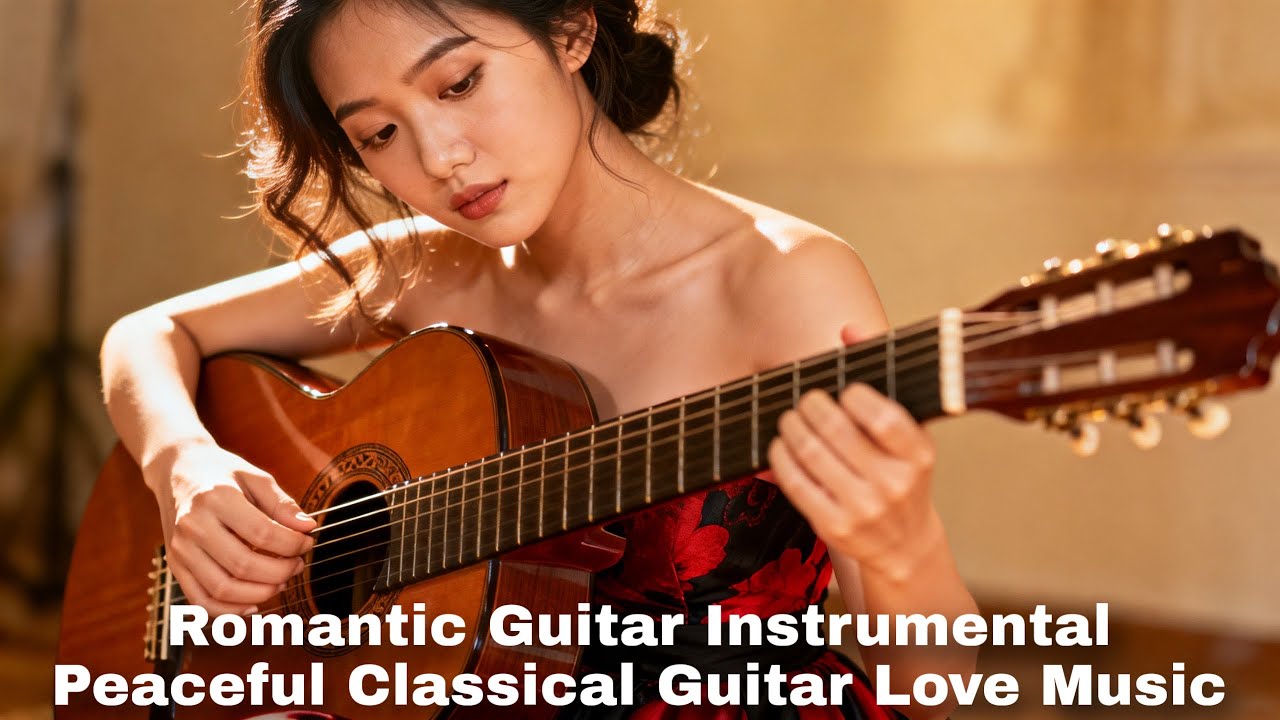 Romantic Guitar Instrumental – Peaceful Classical Guitar Love Music