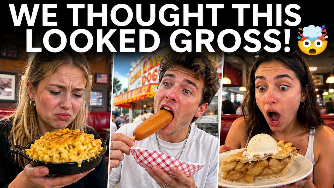 European Tourists MOCKED These 10 &ldquo;BASIC&rdquo; American Foods&hellip; Until They Tried Them! 🤯🇺🇸