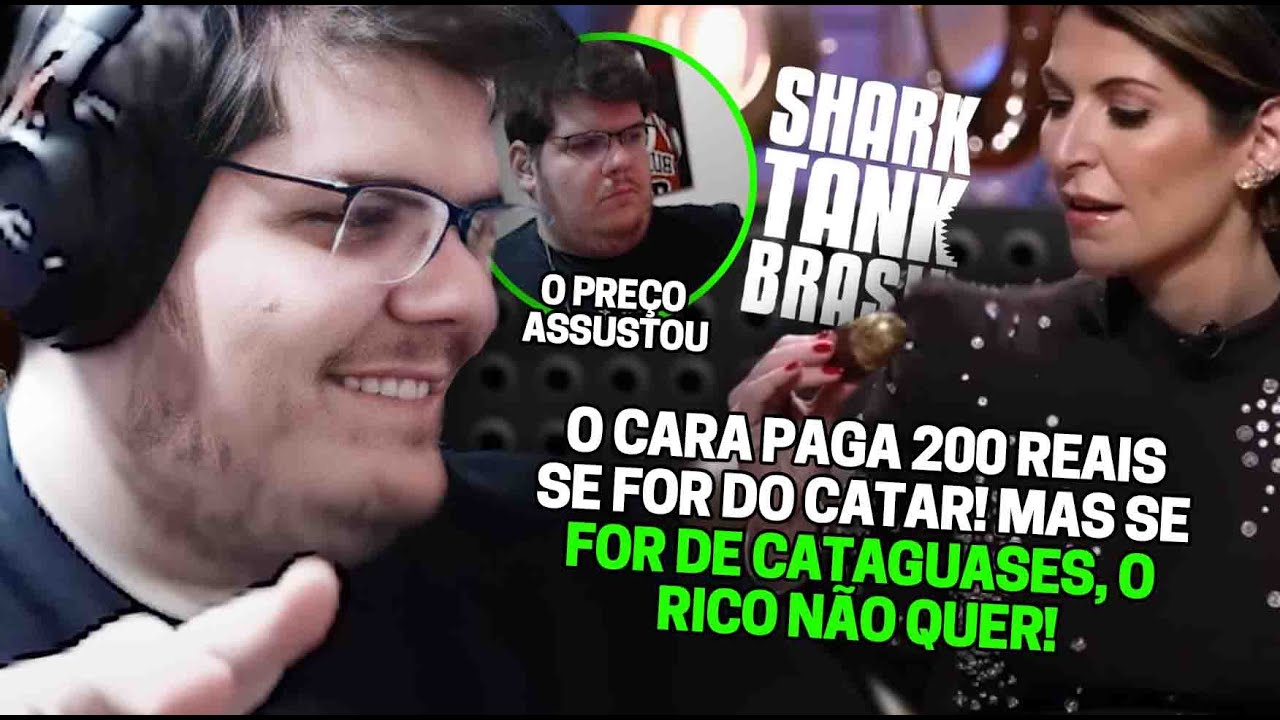 CASIMIRO REAGE: CHOCOLATES DE LUXO NO SHARK TANK BRASIL (TOME TÂMARA) | Cortes do Casimito