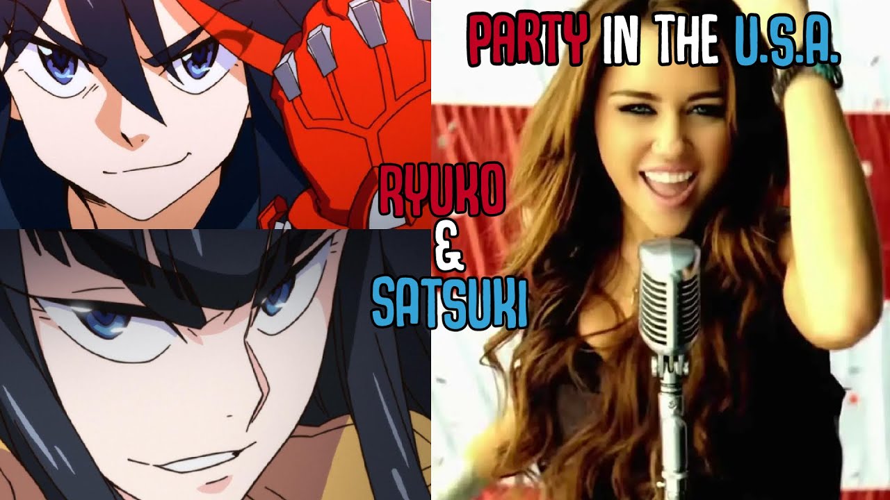 Satsuki and Ryuko sing Party in the U.S.A. (AI Cover)