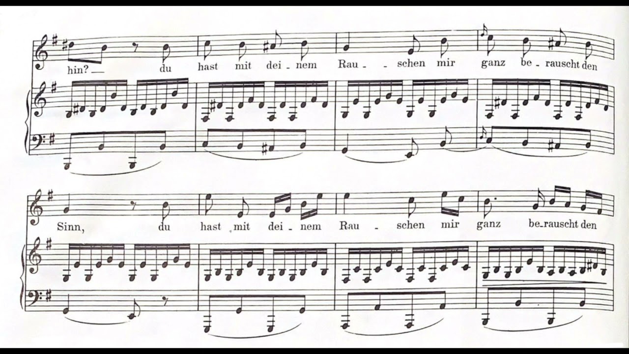 Wohin (Franz Schubert) - Piano Accompaniment in G Major (75 bpm)